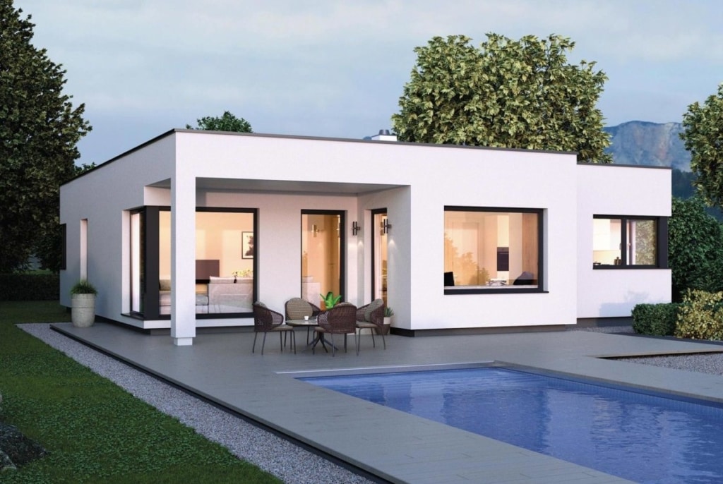 ELK Bungalow 125 im Bauhausstil