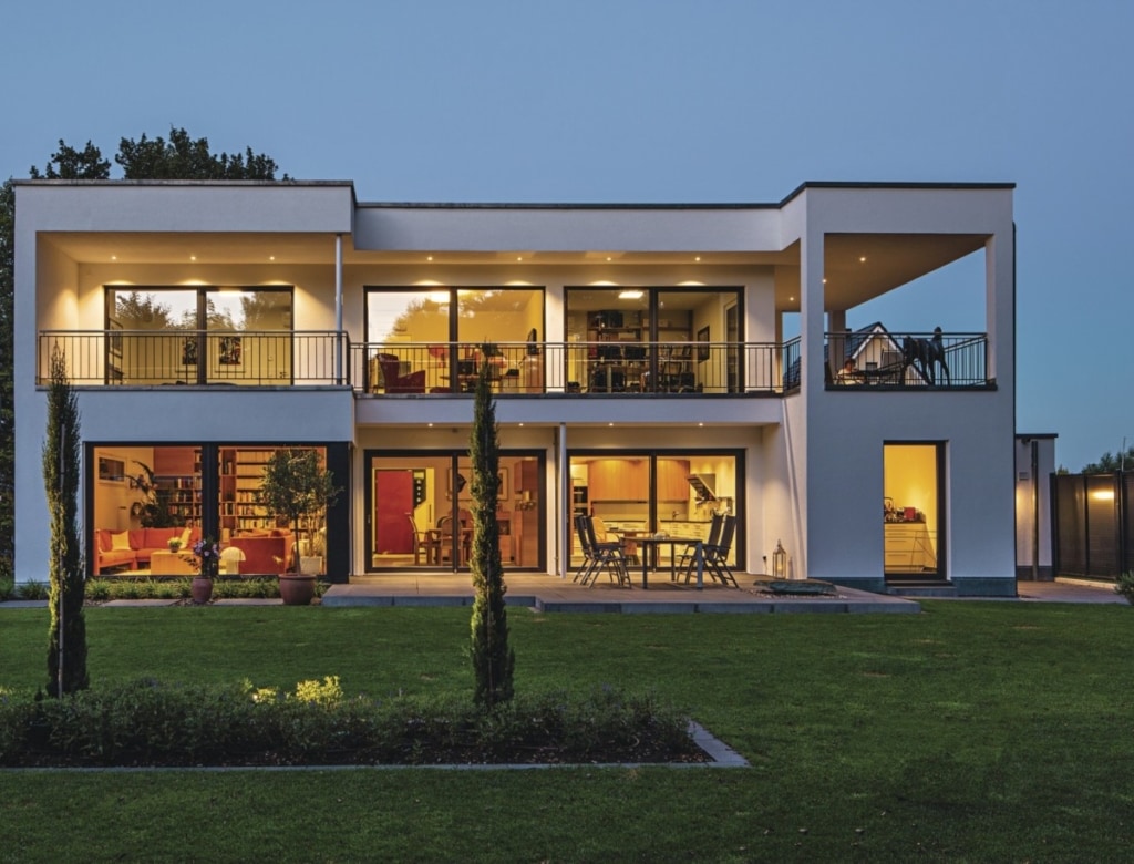 Stadtvilla moderner Bauhausstil