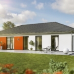 Bungalow mit Walmdach