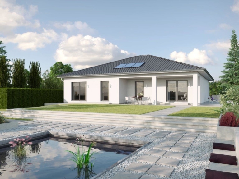 Fertighaus Bungalow La Rochelle mit Walmdach