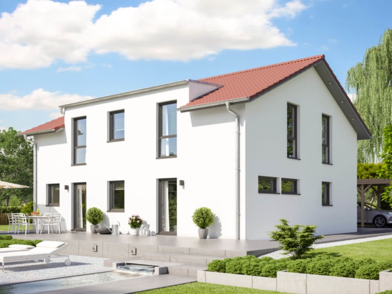 Modernes Zweifamilienhaus CELEBRATION 207 V5