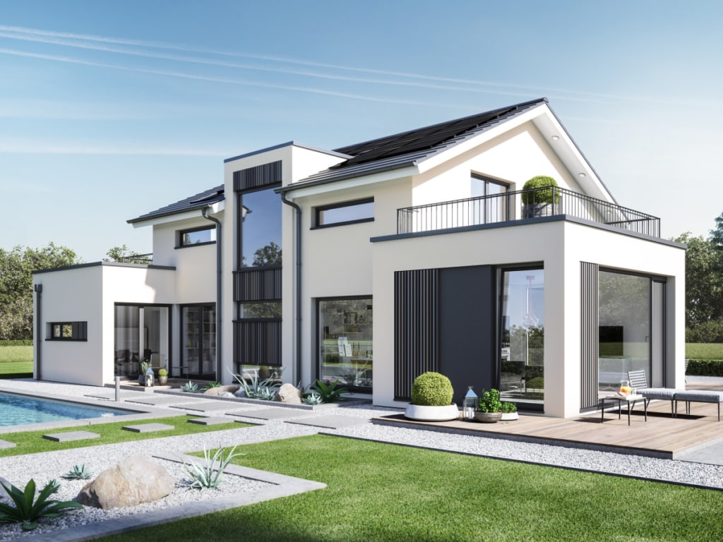 Satteldachhaus Grundriss