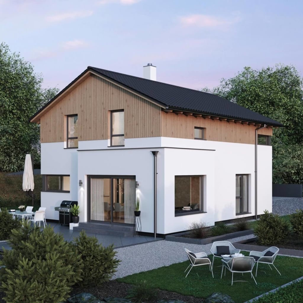ELK Haus 140 im modernen Alpenstil