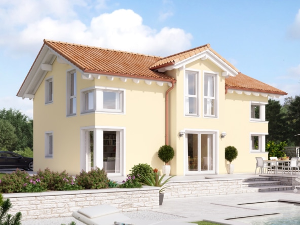 Einfamilienhaus Fertighaus EVOLUTION 148 V3 Bien Zenker Haus
