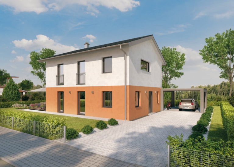 Haus ICON 3 Plus City mit Satteldach