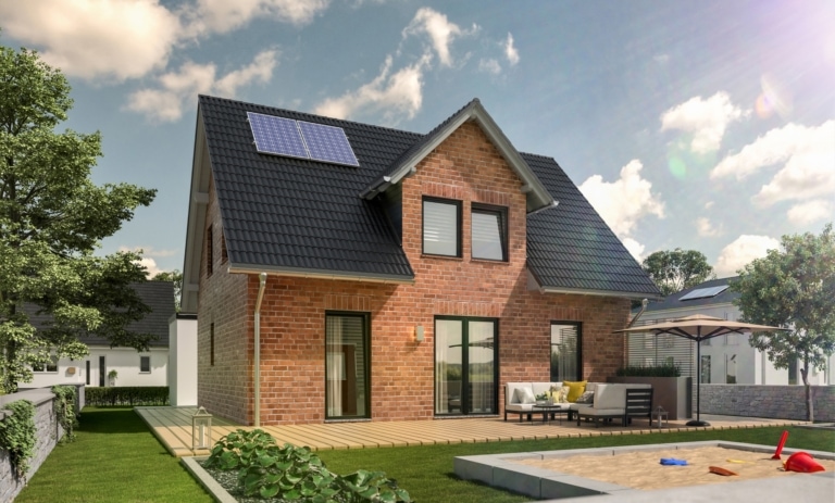 Einfamilienhaus FLAIR 125 mit Klinker Fassade