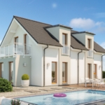 Einfamilienhaus mit Balkon