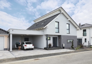 Pultdachhaus Fertighaus