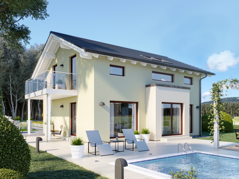 Einfamilienhaus Neubau EDITION 134 V4 mit Satteldach