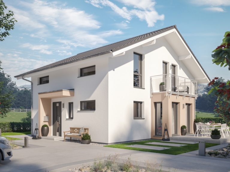 Fertighaus EVOLUTION 139 V3 mit Satteldach