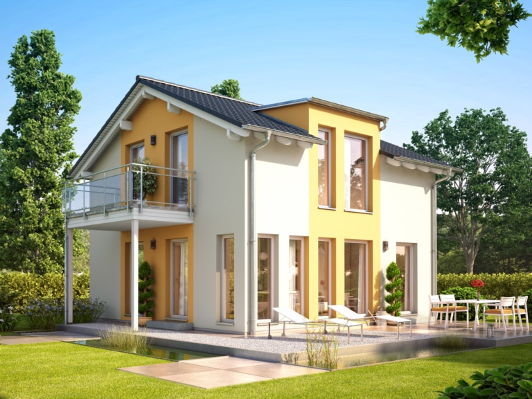 Einfamilienhaus SUNSHINE 113 V4 mit Satteldach