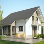 Einfamilienhaus mit Balkon