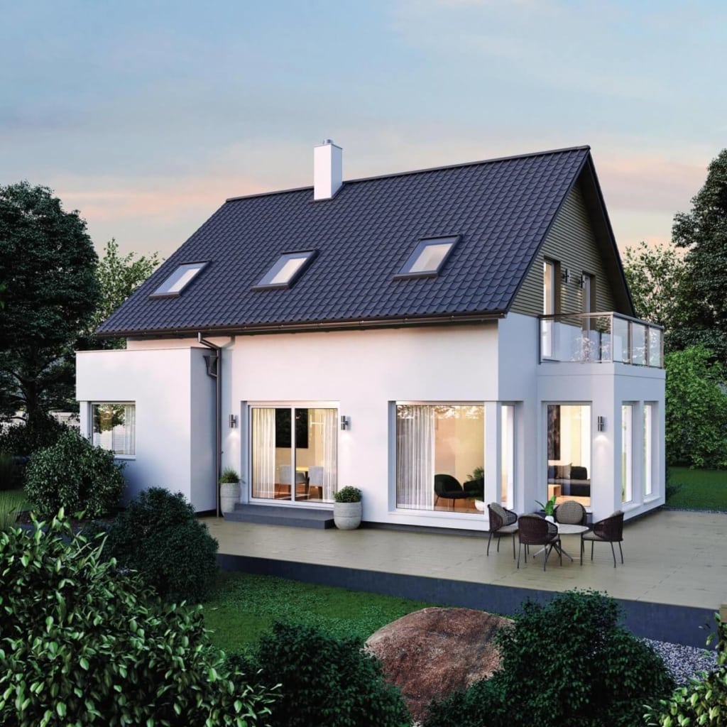 Einfamilienhaus ELK Haus 123 modern mit Satteldach