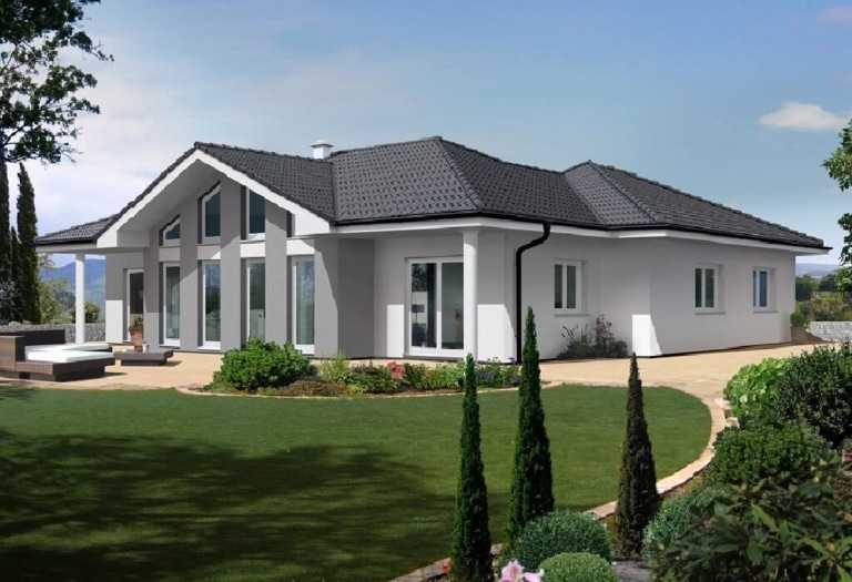 Winkelbungalow Elegance 160 W mit Walmdach