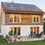 Satteldachhaus Holzhaus
