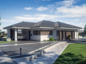 Bungalow mit Carport