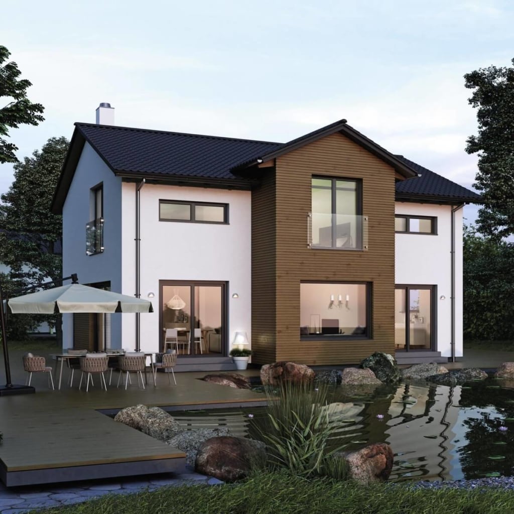 ELK Haus 158 mit Satteldach und Zwerchgiebel