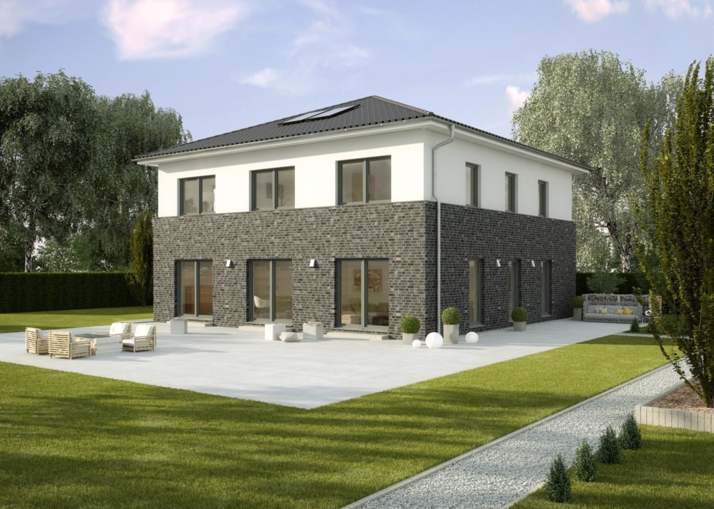 Fertighaus Stadtvilla La Finca modern mit Galerie