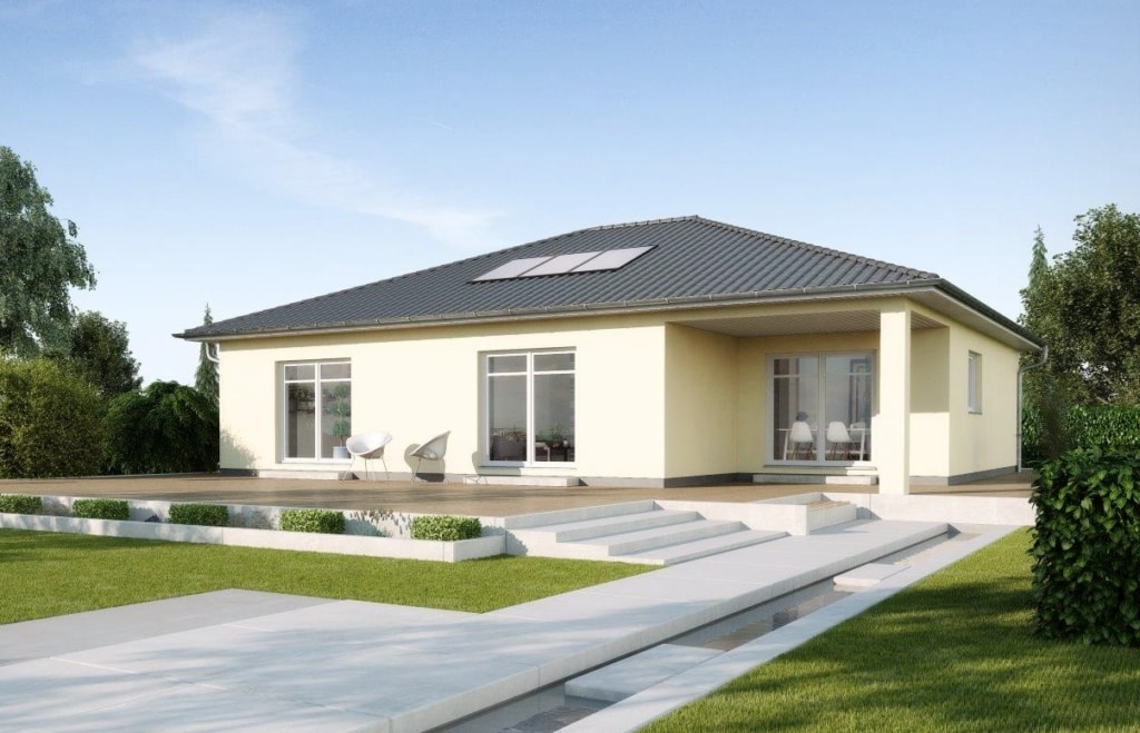 Winkelbungalow Savoyen mit Walmdach