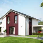 Satteldachhaus mit Wintergarten