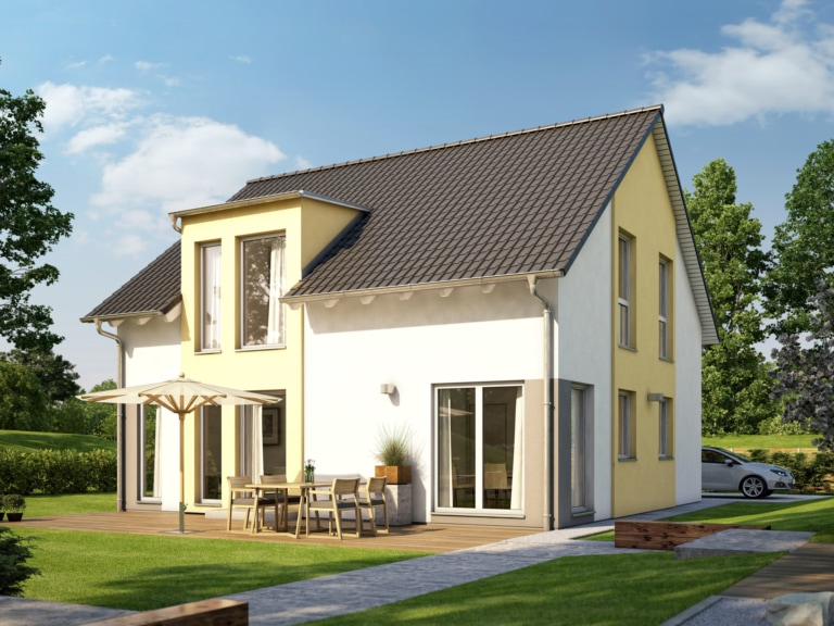 Modernes Fertighaus SUNSHINE 151 V3