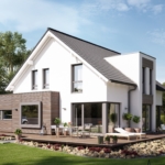 Einfamilienhaus mit Satteldach