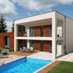 Einfamilienhaus mit Flachdach