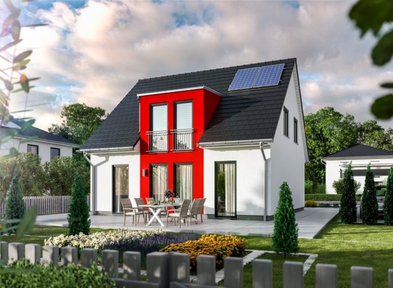 Modernes Haus FLAIR 113 mit Zwerchgiebel