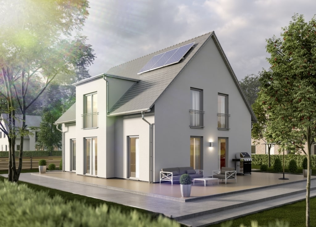 Einfamilienhaus LICHTHAUS 152 mit Zwerchgiebel