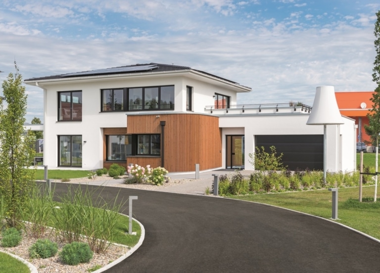 Moderne Stadtvilla Günzburg mit Garage