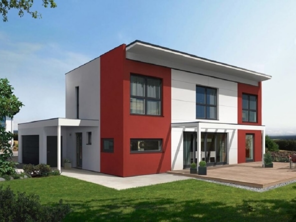 Modernes Pultdachhaus Kaarst Okal Haus Hausbaudirekt De