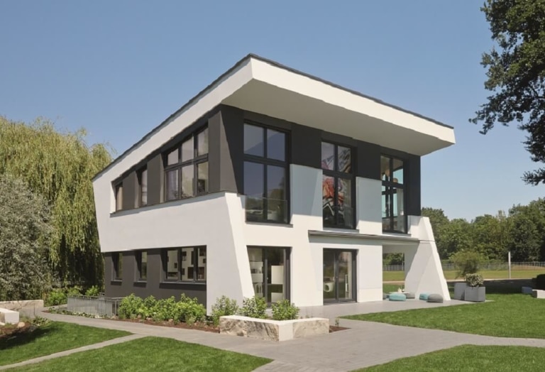 Skulpturales Architektenhaus