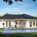 Bungalow Fertighaus