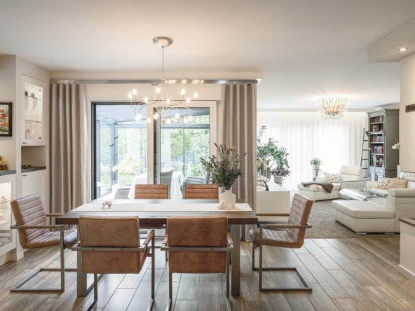 Winkelbungalow Mit Satteldach Und Wintergarten Weberhaus Hausbaudirekt De