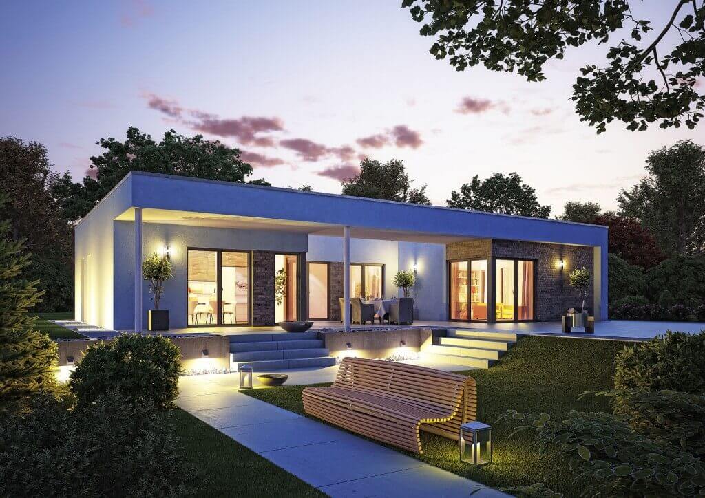 Bungalow FN 110-170 A - OKAL Haus | HausbauDirekt.de