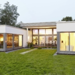 Bungalow mit Flachdach
