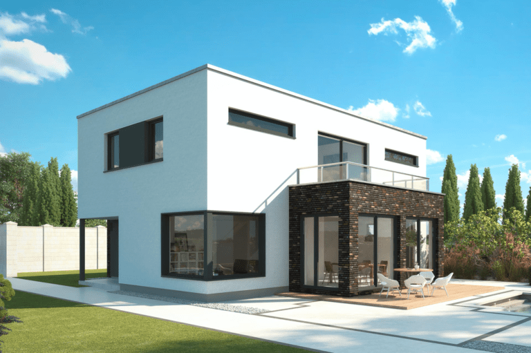 Einfamilienhaus Modelo modern mit Flachdach