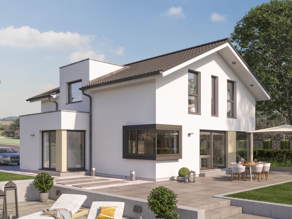 Klassisches Einfamilienhaus EVOLUTION 163 V4