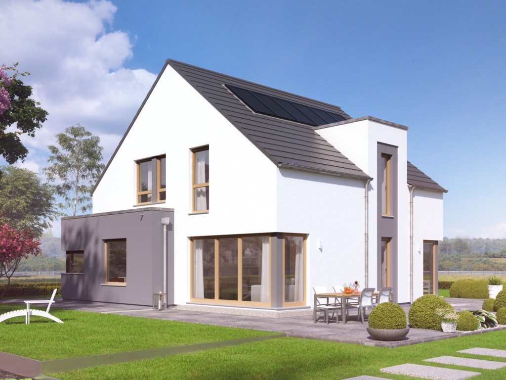 Satteldachhaus Fertighaus