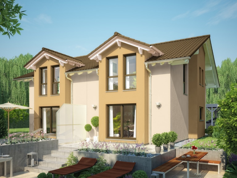 Attraktives Doppelhaus CELEBRATION 114 V2 L