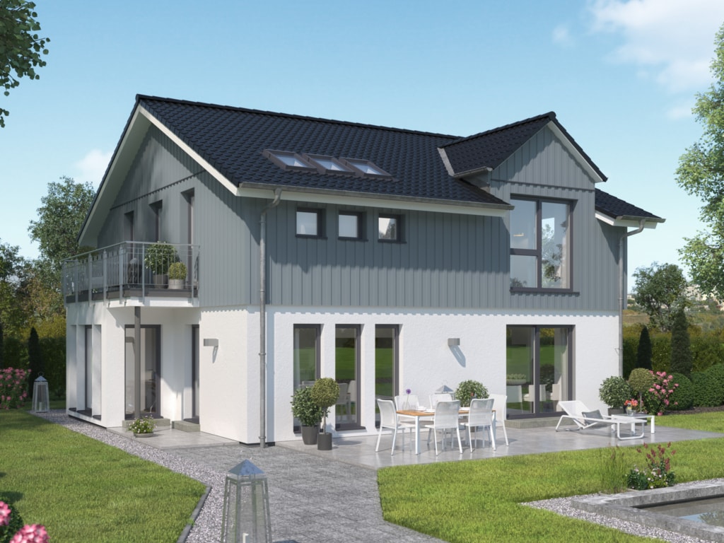 Einfamilienhaus EVOLUTION 177 V2 im Landhausstil