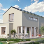 Satteldachhaus mit Terrasse