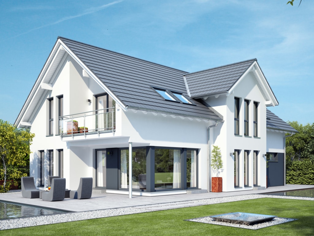 Klassisches Zweifamilienhaus CELEBRATION 211 V2