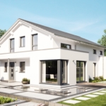 Satteldachhaus mit Terrasse