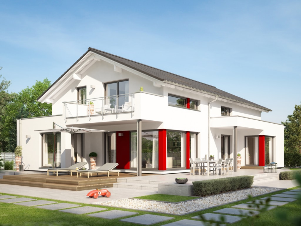 Fertighaus CELEBRATION 211 V4 Zweifamilienhaus