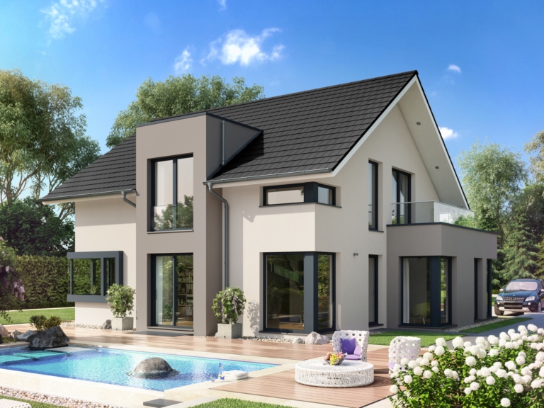 Klassisches Satteldach-Fertighaus CONCEPT-M 159 Bad Vilbel