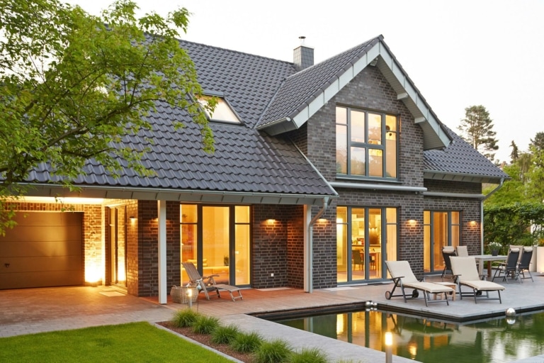 Einfamilienhaus Vahrenheide mit Klinker Fassade