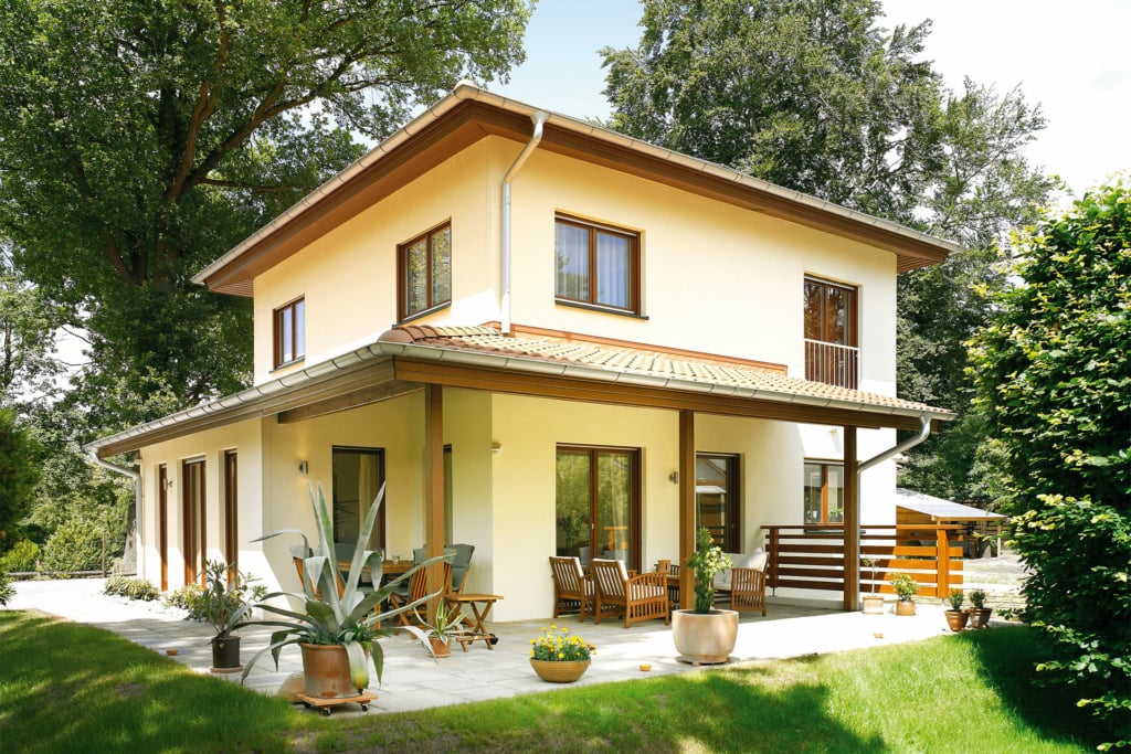 Mediterrane Landhaus Stadtvilla Bavenstedt