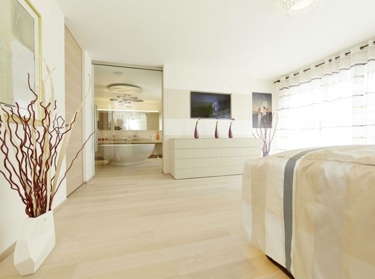 Modernes Luxushaus Villa Cannstatt mit Garage HausbauDirekt.de
