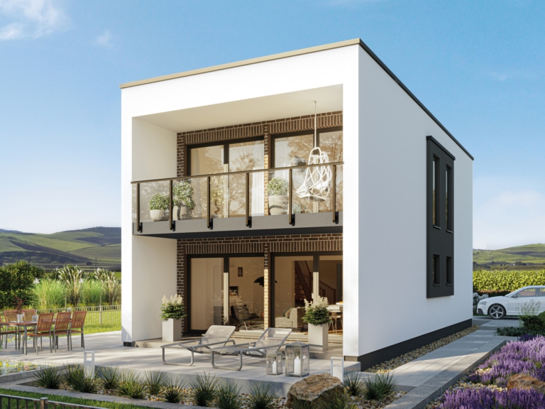 Einfamilienhaus BALANCE 121 V3 modern mit Flachdach
